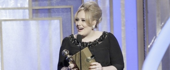 Adele Skyfall 2013 Golden Globe Awards