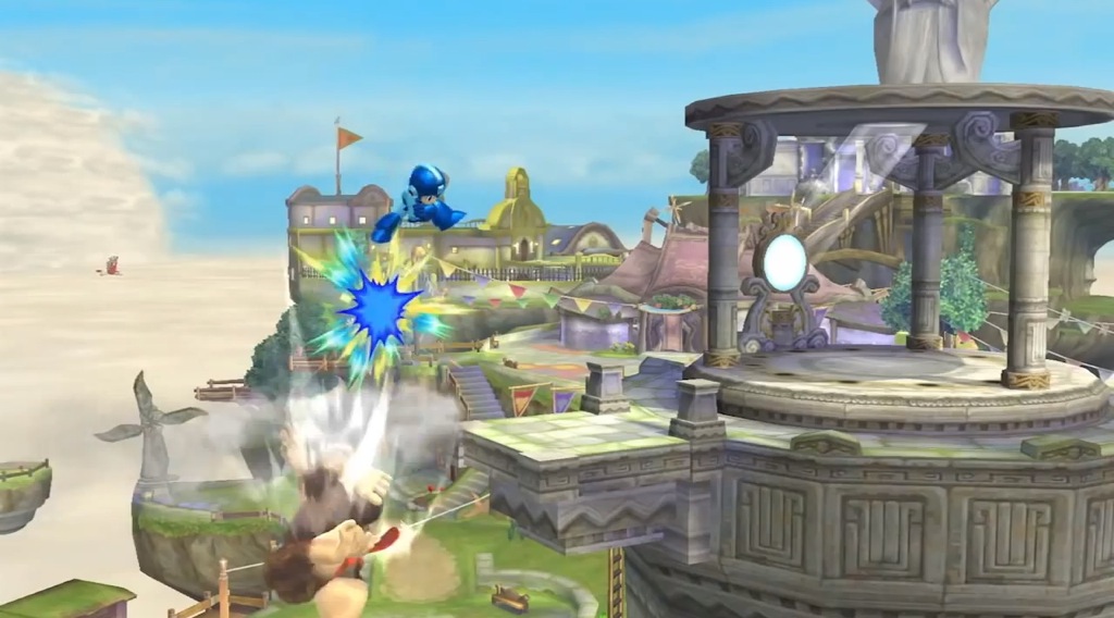 Super Smash Bros. Wii U Mega Man Trailer Screenshot Hard Knuckle