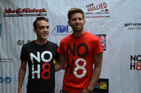 SDCC 2013 NOH8 Bouska and Parshley