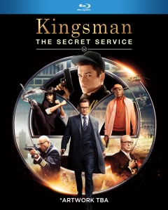 Kingsman The Secret Service Blu-ray Box Cover Art