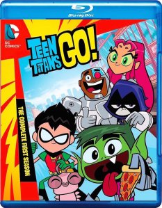 Teen Titans Go Season 1 Blu-ray Box Cover Art
