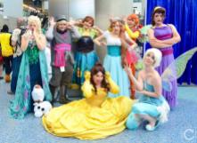 WonderCon 2016 Cosplay Funny Outtakes 106 Disney Group