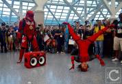 WonderCon Cosplay Saturday 2016 199 Red Hip Hop Trooper Deadpool Dance Battle