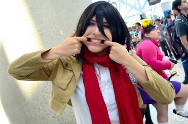 Anime Expo 2016 Cosplay Funny 38 Mikasa Ackerman Attack on tITAN