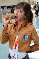 Anime Expo 2016 Cosplay Funny 9 Sasha Blouse Attack on Titan