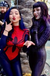 WonderCon 2017 Cosplay Funny Spider-Woman Symbiote Spider-Man